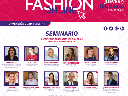 Descubre las presentaciones de los speakers de Fashion Online 2020